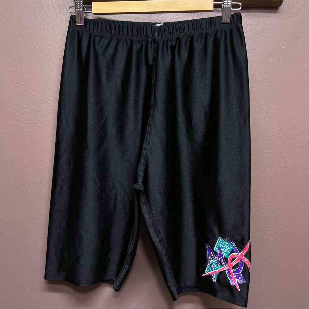 Vintage Biker Shorts Black